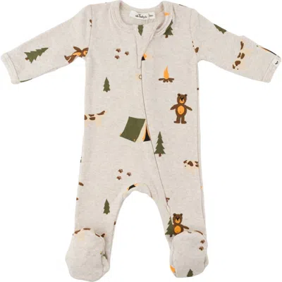 Oh Baby! Brand Camping Footie- Infant In Brown