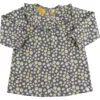 Oh Baby! Brand Pucker Mini Daisies Cora Dress-toddler, Little Kid In Blue