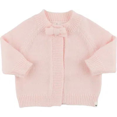 Oh Baby! Brand Scandi Bow Cardigan-toddler, Little Kid In Pink