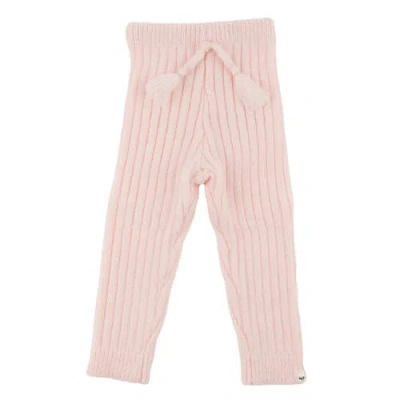 Oh Baby! Brand Scandi Ribbed Leggings- Infant In Pink