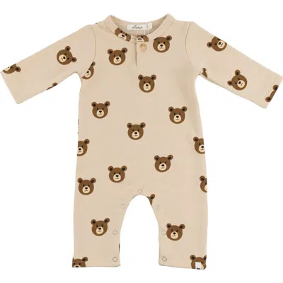 Oh Baby! Brand Teddy Romper- Infant In Brown