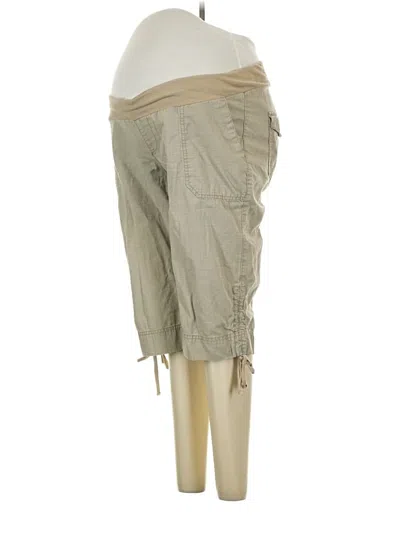 Pre-owned Oh Baby By Motherhood Khaki Pant In Tan
