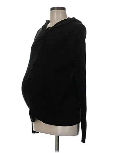 Pre-owned Oh Baby By Motherhood Pullover Sweater In Black