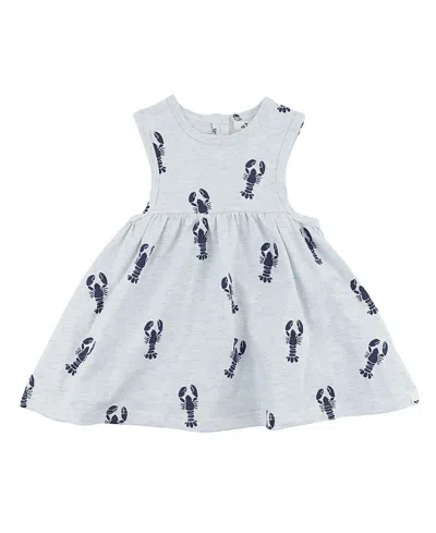 OH BABY OH BABY! GIRLS' LILY LOBSTERS PRINT TANK DRESS - BABY, LITTLE KID