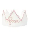 Oh Baby ! Girls' Linen Crown - One Embroidered - Baby