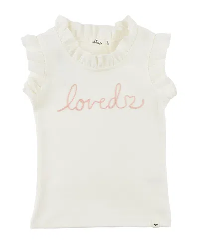 Oh Baby ! Girls' Loved Rebekah Top - Baby, Little Kid In Neutral