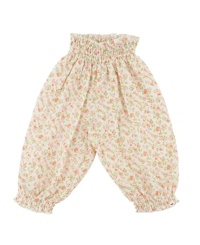 Oh Baby ! Girls' Poppy Sprig Olivia Smock Pant - Baby, Little Kid In Multi