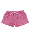 Oh Baby ! Girls' Sparkle Ruffle Pocket Lottie Short - Baby In Pink