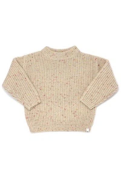 Oh Baby ! Grandpa Knitted Pullover In Brown