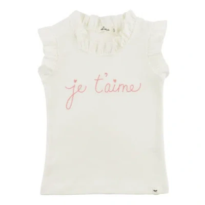 Oh Baby Kids' ! Je T'aime Rebekah Tank In Gray