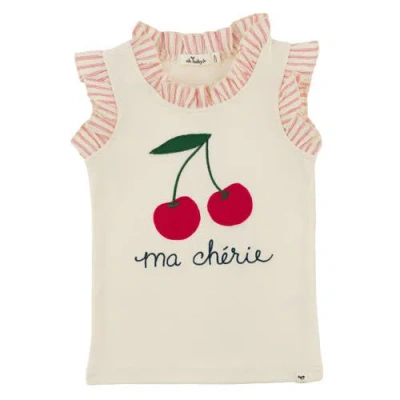 Oh Baby Kids' ! Ma Cherie Rebekah Tank In White