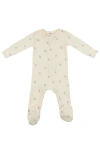 Oh Baby ! Mini Sailboats Footie In Milk