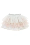 Oh Baby ! Ombre Silver-fleck Layered Tutu Skirt