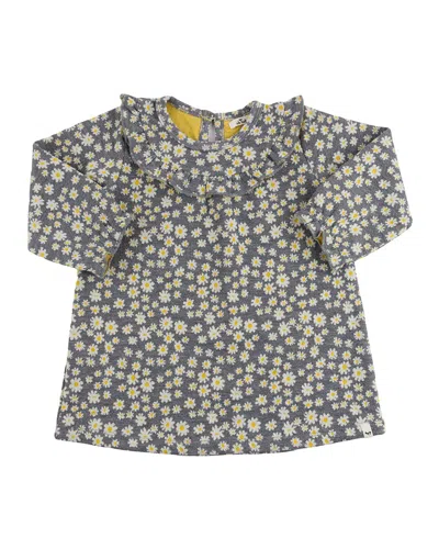 Oh Baby Pucker Mini Daisies Cora Dress In Multi