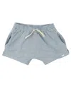 Oh Baby ! Unisex Jamie Short - Baby, Little Kid In Gray