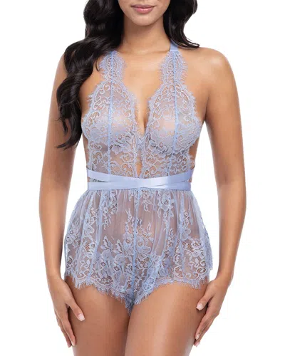 Oh La La Cheri Brea Romper In Blue