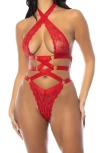 OH LA LA CHERI CAMILLE STRAPPY TEDDY