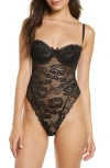 Oh La La Cheri High Leg Underwire Lace Teddy