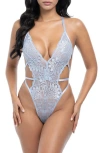 Oh La La Cheri Lina Strappy Lace Teddy