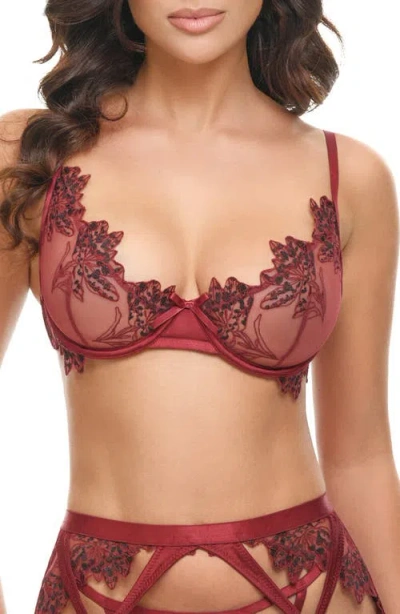 Oh La La Cheri Nina Underwire Bra In Brown