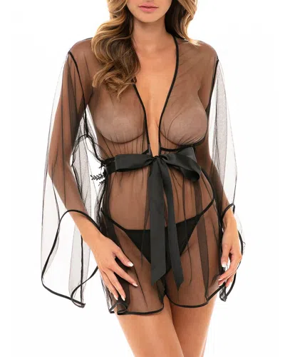 Oh La La Cheri Sydney Robe In Black