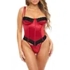 Oh La La Cheri Tempest Underwire Corset & Thong Set In Multi