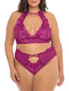 Oh La La Cheri Abrielle 2 Piece Set In Festival Fuchsia In Pink