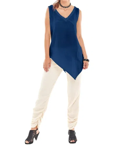 Oh My Gauze Allie Top In Azul In Blue