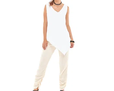 Oh My Gauze Allie Top In Snow In White