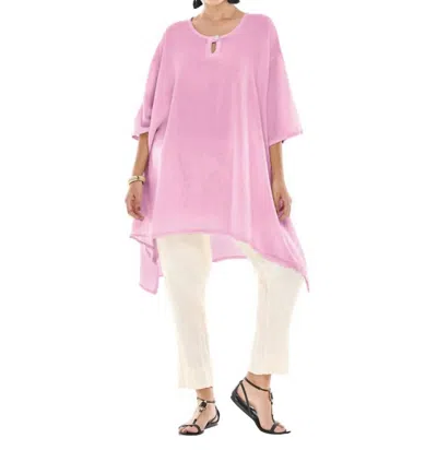 Oh My Gauze Bunny Shirt In Carnation