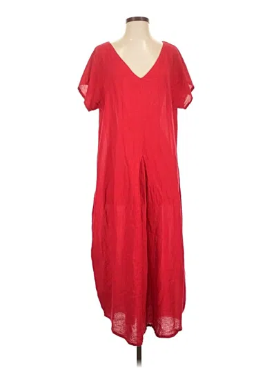 Pre-owned Oh My Gauze Casual Dress In Red