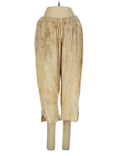 Pre-owned Oh My Gauze Casual Pants In Gold