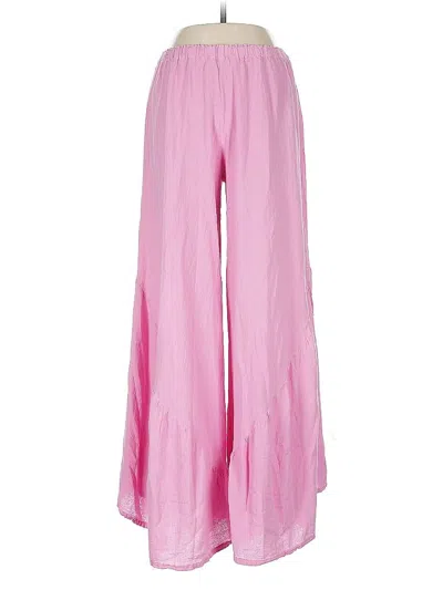 Pre-owned Oh My Gauze Casual Pants In Pink
