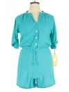 Oh My Gauze Romper In Blue