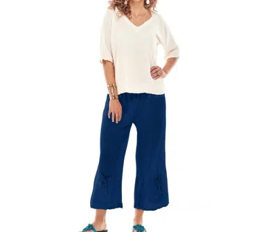 Oh My Gauze Sammy Pant In Sapphire In Blue