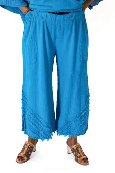 Oh My Gauze Women's Bengal Pant In Turquoise In Blue