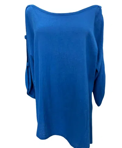 Oh My Gauze Women's Magy Top In Azul In Blue