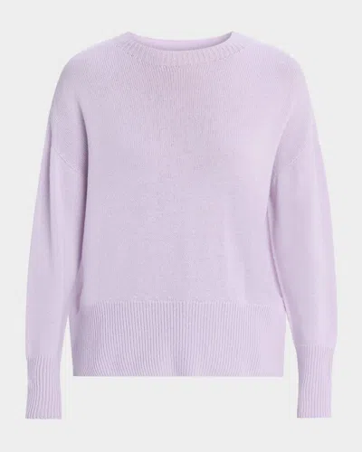 Oh My Goat Cashmere Crewneck Sweater In Blue