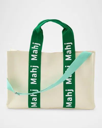 Oh My Mahjong Mahj-it-all 2.0 Tote Bag, Green