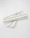 Oh My Mahjong White Racks & Pushers, Set Of 4