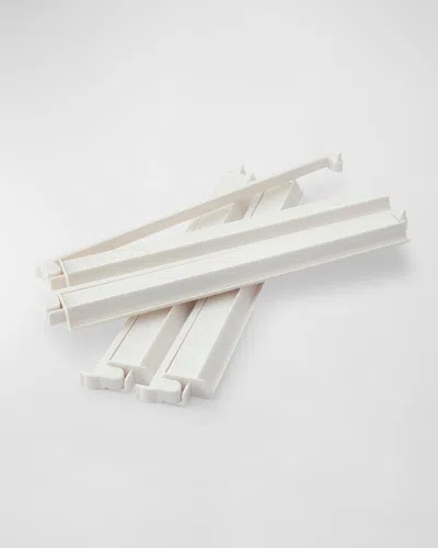 Oh My Mahjong White Racks & Pushers, Set Of 4