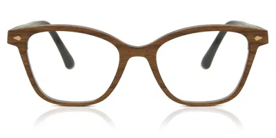 Oh My Woodness! Beech Men's Glasses, Brown, Size 49