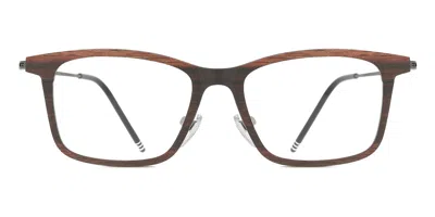 Oh My Woodness! Brooks Men's Glasses, Brown, Size 50