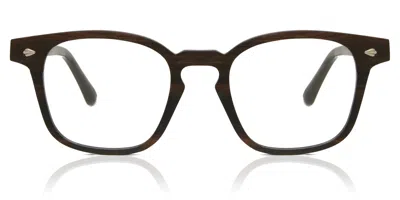 Oh My Woodness! Lisbon Men's Glasses, Brown, Size 48