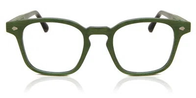 Oh My Woodness! Lisbon Men's Glasses, Green, Size 48