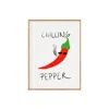 Oh Oly Chilling Pepper Print