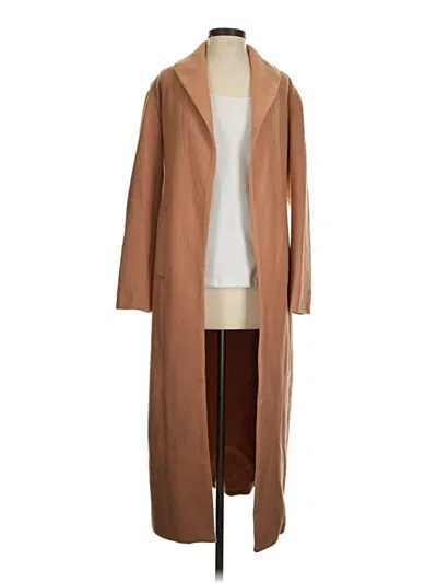 Pre-owned Oh Polly Coat In Brown