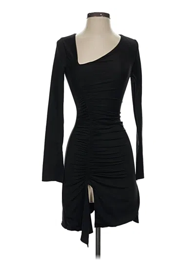 Pre-owned Oh Polly Cocktail Dress In Black