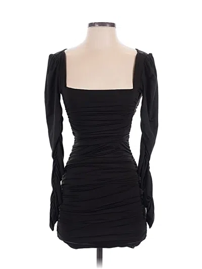 Pre-owned Oh Polly Cocktail Dress In Black