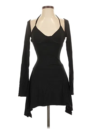 Pre-owned Oh Polly Cocktail Dress In Black